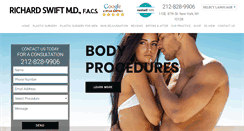 Desktop Screenshot of plasticsurgeonnyc.com